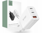 Tech-Protect Nabíječka TECH-PROTECT NC30W 3PORTOVÁ SÍŤOVÁ NABÍJEČKA PD30W/QC3.0 BÍLÁ