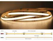 MW Lighting LED pásek LED pásek LED-COB-24V/12W-WW/5M - 3000K MW Lighting