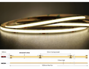 MW Lighting LED pásek LED PÁSEK LED-COB-24V/8W-NW/5M - 4000K MW Lighting