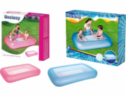 Bestway Nafukovací bazén 165x104x25 cm růžovo-modrý