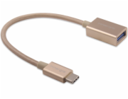 Innergie USB adaptér 3082173200 USB-C - USB zlatý (3082173200)