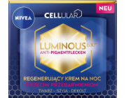 Nivea Cellular Luminous 630 Regenerační noční krém proti zabarvení pleti 50ml