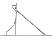 Superkraft Závěs pro horizontální výměník, plech, 2mm práškově lakovaný - 2 ks. Univerzální podpěra kotle (SET)