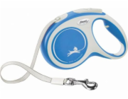 Flexi ilní automatické vodítko New Comfort M s páskou 5 m modré