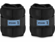 Spokey Závaží na suchý zip, neoprenové, 1 kg, forma na drátky