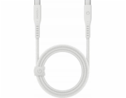 Energea USB kabel USB-C - USB-C 1,5 m bílý