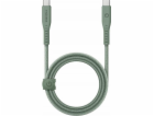 Energea USB kabel USB-C - USB-C 1,5 m zelený