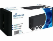 MediaRange Organizér MediaRange Kabelbox střední 318x126x135mm černý
