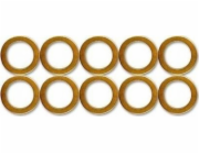 HEL Měděné podložky - 11 mm, 7/16 10 ks