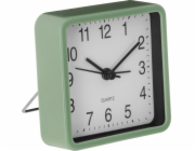Atmosphera Tiché stolní hodiny do ložnice, budík s mechanismem QUARTZ, zelené