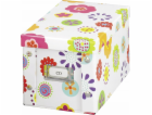 Zeller CD box, 20 kusů - květinový motiv, ZELLER
