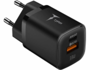 T-Phox Nabíječka ŁAD SIEC T-PHOX HANDY SERIES 33W T-PP08 USB/USB-C ČERNÁ