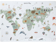 Zeller Stolní podložka s mapou světa, 60 x 45 cm