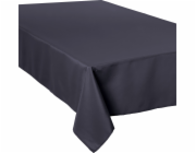 Atmosphera Ubrus odolný proti skvrnám, obdélníkový ubrus, elegantní ubrus do obývacího pokoje - antracitová barva, 300 x 150 cm
