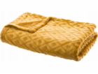 Atmosphera Soft deka, povlak, přehoz LOSAN, 3D deka, žlut...
