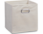 Zeller Úložný koš organizér, béžový, 32 x 32 x 32 cm, ZELLER