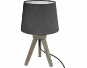 Atmosphera Stolní lampa MINI GRIS Stolní lampa, dřevěné nohy, 30 cm