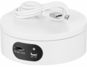 Freepower Otočný talíř 360° FreePower 12x4,5 cm bílý bez nastavení rychlosti otáčení