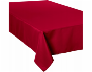 Atmosphera Ubrus odolný proti skvrnám, obdélníkový ubrus, elegantní ubrus do obývacího pokoje - červený, 300 x 150 cm