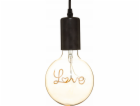 Atmosphera Dekorativní žárovka LOVE, LED, G125