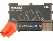 JJC Pouzdro Pouzdro na paměťové karty JJC MCH-STK6GR s čtečkou karet USB 3.0