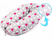 Sensillo Kojící polštář - srdíčkový polštář XL (SILLO-2270)