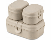 Koziol Svačinový box PASCAL READY MINI, sada 3 nádob, KOZIOL