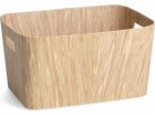 Zeller Pevná kartonová krabice WOOD, 34 x 24,5 x 18 cm