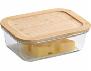 Kesper Skleněná úložná nádoba bambus, vzduchotěsné víko, 800 ml, Kesper