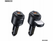 Remax Nabíječka ŁAD SAM. YATOY ŘADA S VŮNÍ 60W PD QC RCC353 1xUSB + 1xUSB-C ČERNÁ