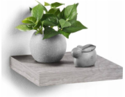 Homea Nástěnná police MDF, délka 25 cm