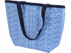 Homea Nákupní taška s dlouhými uchy BLUE WAVE, 20 l