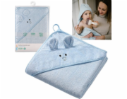 BabyOno 1553/02 Koupelnový potah bambus 100 x 100 modrý