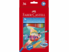 Faber-Castell Akvarelové tužky se štětcem 36 barev Faber-...