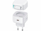 Usams Nabíječka US-CC202 USB-C do zásuvky + kabel Lightni...