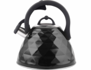 Berretti BERRETTI - Tradiční varná konvice Rosa - 3 L - černá - plynová indukce - BR-7627