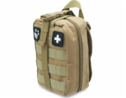 OFFLANDER TAKTICKÁ TAŠKA OFFLANDER MOLLE SE SUCHÝM ZIPEM LÉKÁRNA KHAKI