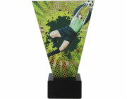 Tryumf Skleněná fotbalová trofej