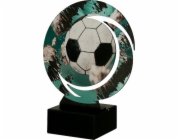 Victoria Sport Kovová trofej s mramorovým podstavcem - fotbal