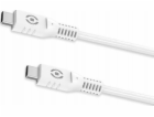 Celly USB-C USB-C PD 60W CABLE BÍLÝ USB kabel