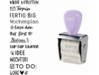 Trodat trodat Creative Mini/V2 Pastell Lila + Kissen 3Far...