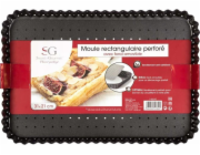 5five Obdélníková dortová forma, 31 x 21 cm, kovová