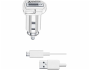 Cellular Line Autonabíječka Samsung 15W USB bílá