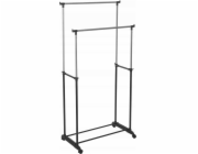 5five Mobilní ramínko na oblečení, dvojitá rukojeť, 160 cm