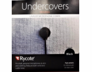 Rycote Rycote Undercovers, černé - 30 kusů + 30 samolepek