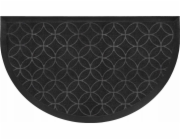 Douceur d`Interieur Gumová rohožka do interiéru GALETS, půlměsíc, 45 x 75 cm