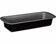 Secret de Gourmet Obdélníková kovová forma na pečení, 35 x 13,5 x 6,3 cm, černá