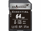 ExAscend Paměťová karta Essential UHS-I V30 64GB