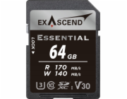 ExAscend Paměťová karta Essential UHS-I V30 64GB