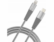 Joby USB kabel Lightning - USB-C 2m šedý (JB01817-BWW)